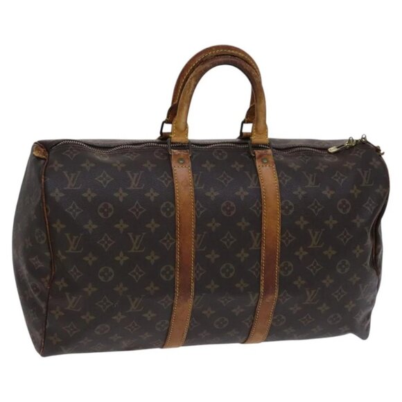 LOUIS VUITTON Monogram Keepall 45 Boston Bag - Picture 1 of 16